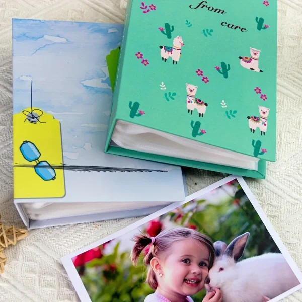 Simple modern cartoon 6 inch 100 card small album 4
