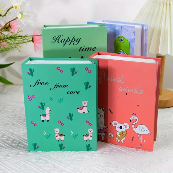Simple modern cartoon 6 inch 100 card small album 6