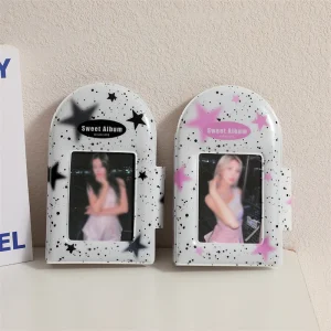 40 Pockets 3 Inch Photo Album INS Korean Version Of Girl Inkjet Star Photocard Holder Mini Instax Collection Book binder Albums 1