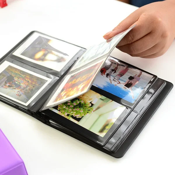 64Pockets Mini Instant Photo Album Picture Case for Fujifilm Instax Mini Film 7s 8 25 50s 90 instax mini album 5