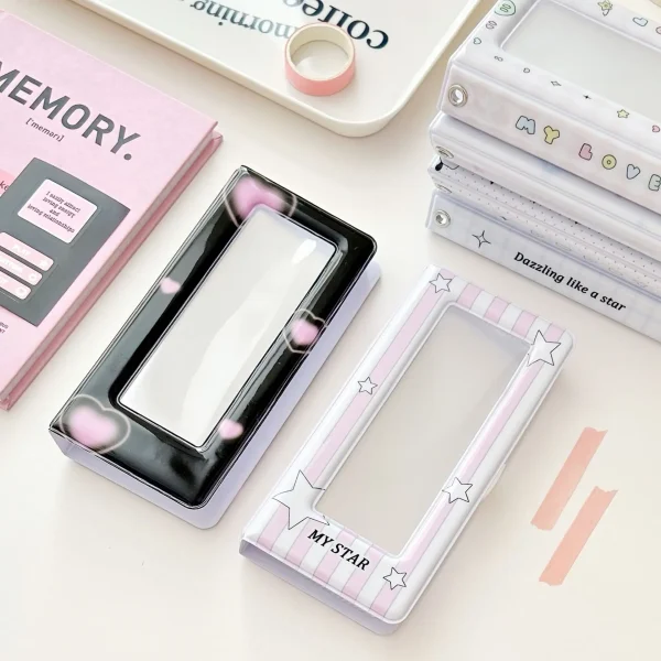 Star Photo Booth Frames - Photo Booth Album For 2x6 Inch Photo Strips Wedding Album 2 x 6 Bookmark Holder 18 Pages 36 Photos 3