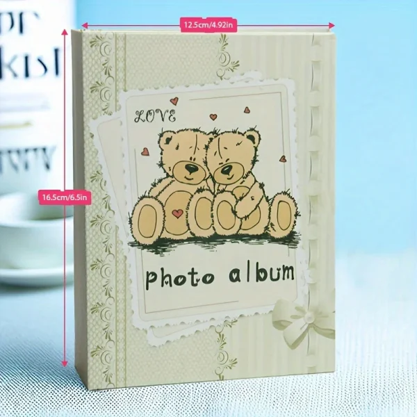 The sophisticated 6" leather album, with space for 300 photos, elegantly organizes your most cherished memories, making it an id 2
