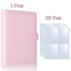 25 Pages Photo Card A5-Binder Kpop Photo Albums Idol Cards Loose-leaf Collect Book Binder Binder Photocard Holder 1