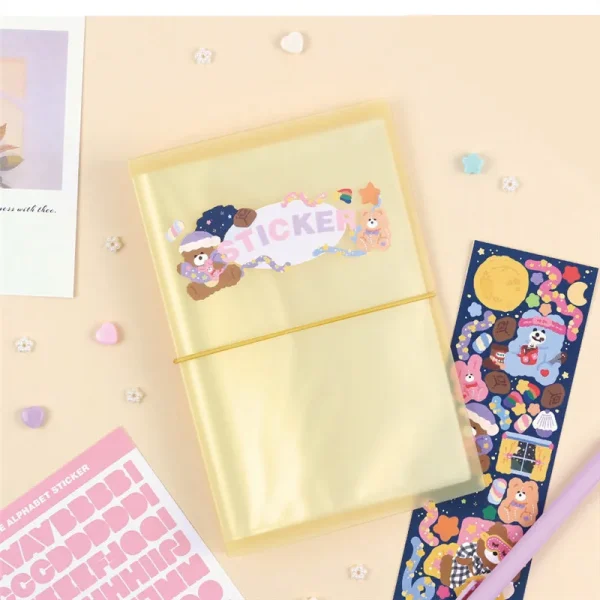 Photo Albums Storage Picture Book for 4x6 Photos Clear Cover Portfolio Folder for Postcards 30 Pages Hold 60 Pictures 2
