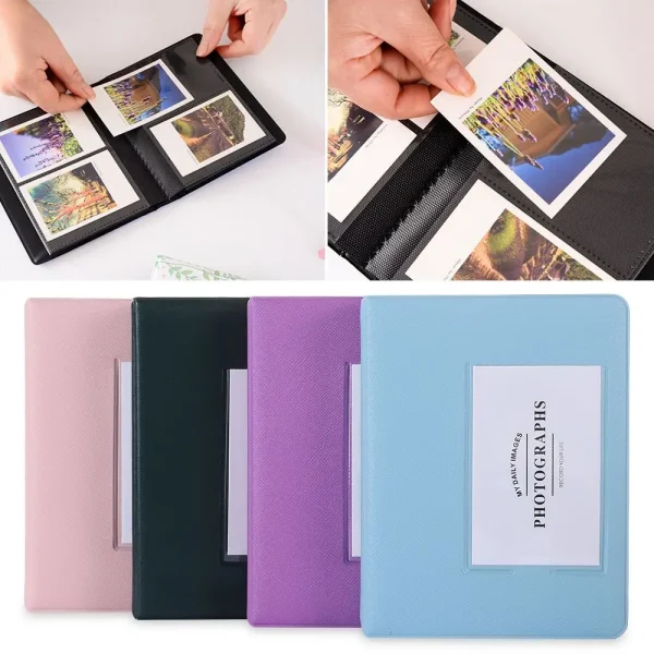 64 Pockets Mini Instant 3 inch for Polaroid Photo Album Picture Case for Film Instax Home Decor 4