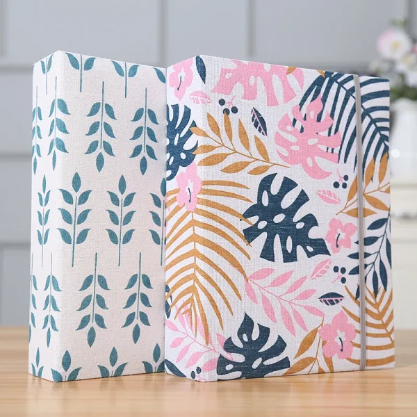 200pcs 6-inch Fabric Photo Album Creative Large Capacity Interleaf Type Family Album Children Growth Memorial Booklet 4