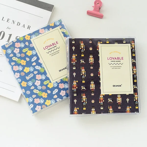 64 Pockets Mini Instant Photo Album Cartoon Album Picture Photo Paper Album For Fujifilm Instax Film Business Card Book 2