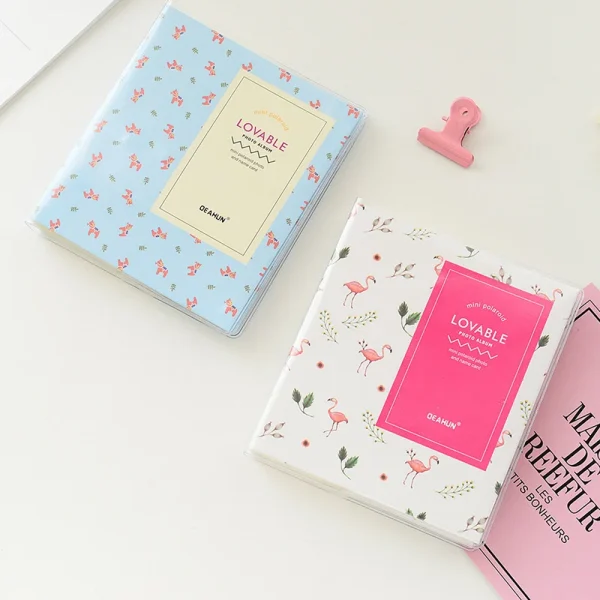 64 Pockets Mini Instant Photo Album Cartoon Album Picture Photo Paper Album For Fujifilm Instax Film Business Card Book 3