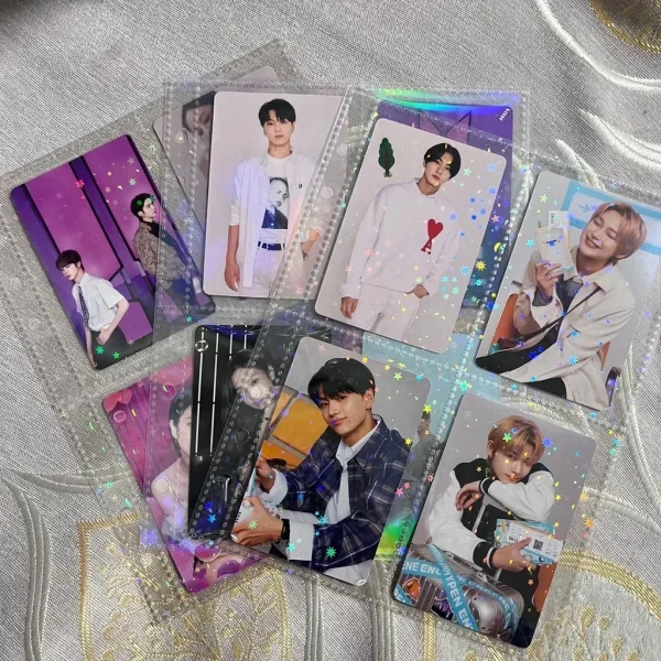 10pcs Photo Album Inner Pages A5 Kpop Binder Photocard Holder Photocard Binder Inlay Idol Card Collect Book Inner Page 포토카드 바인더 5