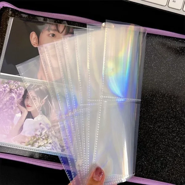 10pcs Photo Album Inner Pages A5 Kpop Binder Photocard Holder Photocard Binder Inlay Idol Card Collect Book Inner Page 포토카드 바인더 6