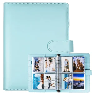 Reusable 25PCS A5 Kpop Photocard Album Binder | Loose-leaf Idol Card Storage Organizer | Collectible Photo Card Holder Book 1