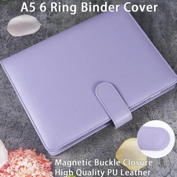 Reusable 25PCS A5 Kpop Photocard Album Binder | Loose-leaf Idol Card Storage Organizer | Collectible Photo Card Holder Book 2