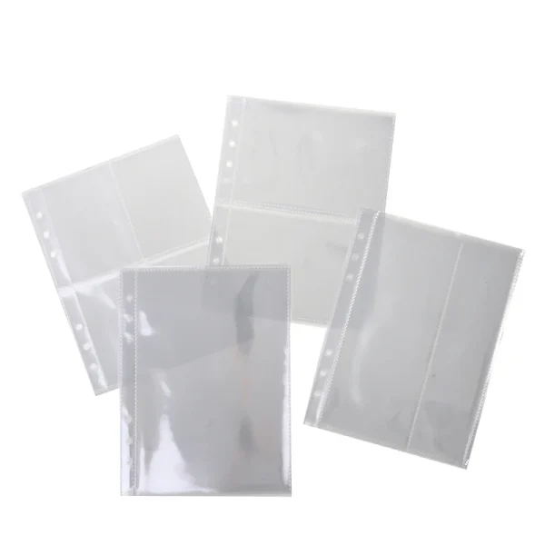 10Pcs A5 Photo Album Binder Sleeves 1P 2P 4P Photo Album Binder Refill Inner Cards Photocard Refill Bags Pocket Instax Name Card 5