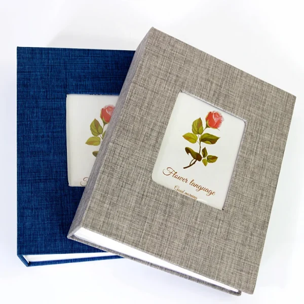 Photo Album 200 Pockets for 4x6 Photos Fabric Cover Photo Books Slip-in Picture Albums Wedding Family Anniversary Baby,Grey 6