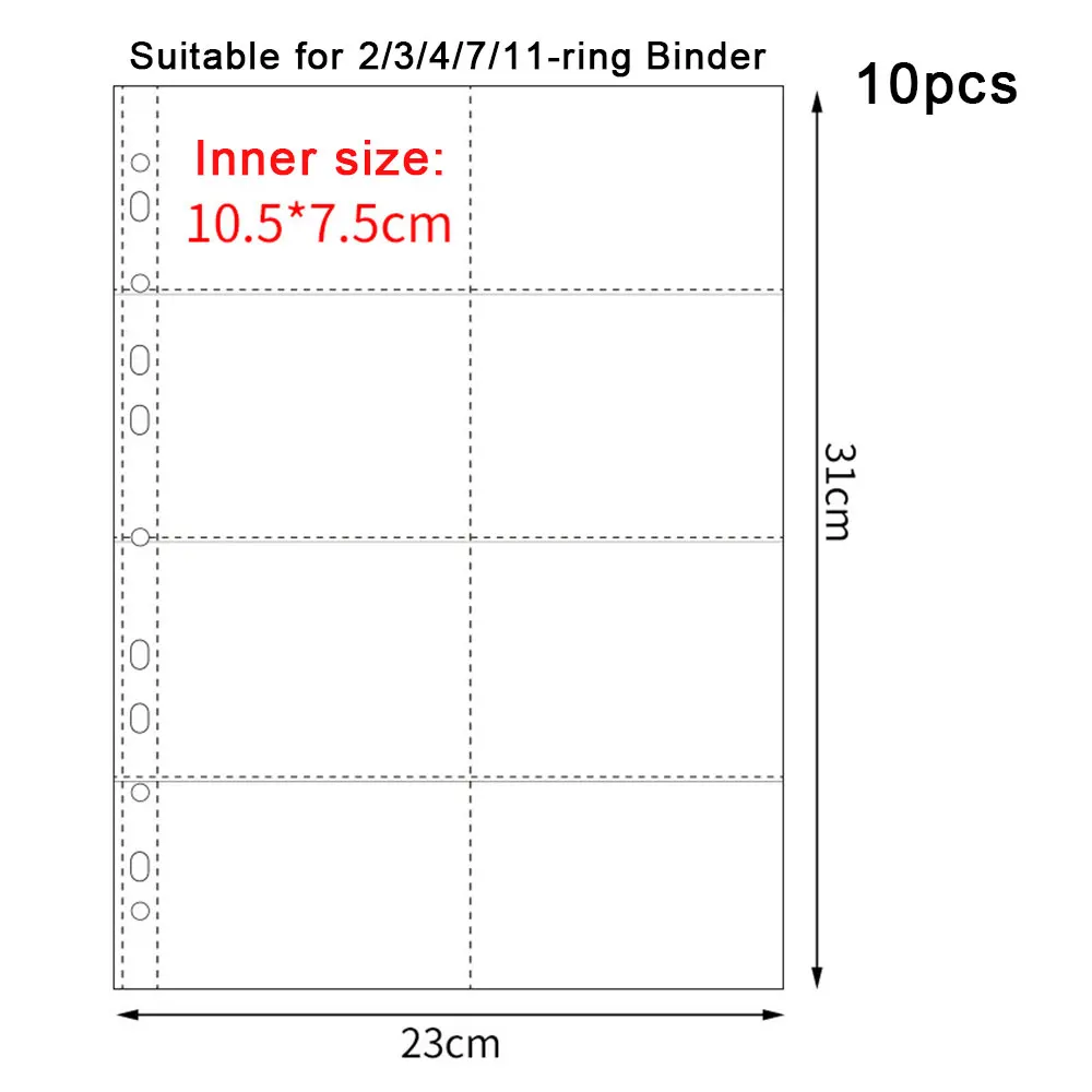11Hole-8pocket 10pcs
