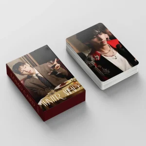 55pcs/box Kpop Photo album WINTER AHEAD Jung Kook J Hope V Jin Lomo Cards Photocards for Fans Collcetion High Quality HD Postcar 1