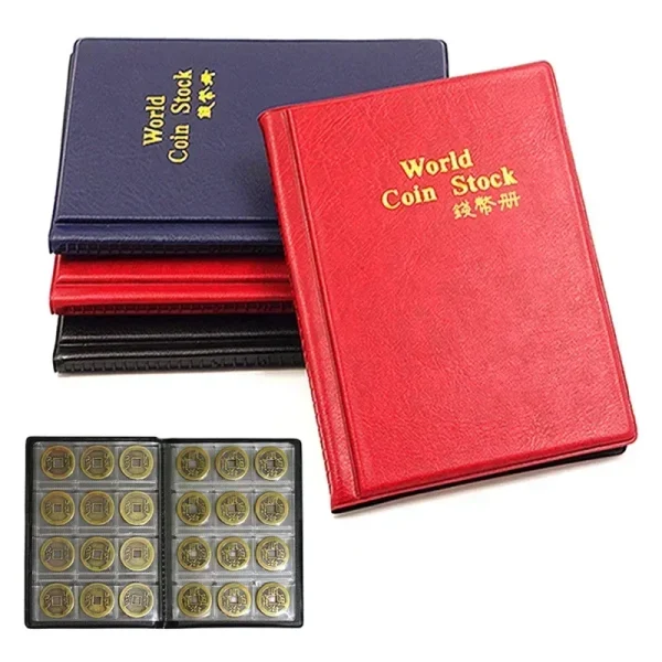 120 Pockets Album Coin Album Holders Collection Book Scrapbook for Coins Collection Book Home Decoration Photo Album 6