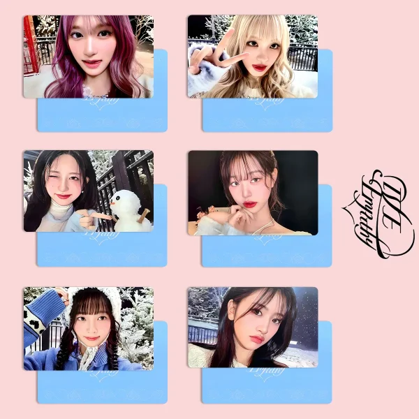 Kpop IVE Photocard Wonyoung NEW Album EMPATHY Lomo Cards Yujin Gaeul LIZ Rei Leeseo Photo Card Fans Gift Merch Accessories 4
