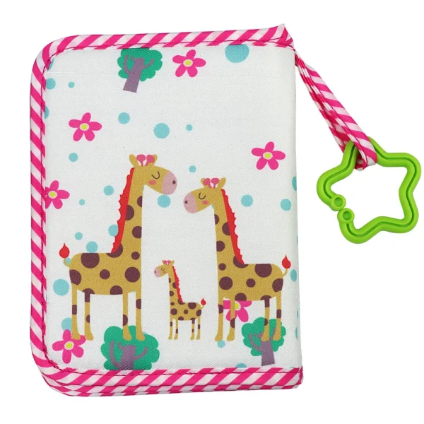 Baby Photo Album First Year Baby Photo Book Growth Babies Albums Shower Guest Diy Giraffe Photography Album with Family record 3