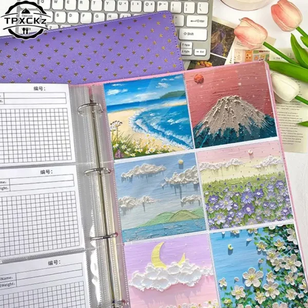 2 4 6 9 Pockets PVC Free10 Pack A4 Photo Album Clear Sleeves  Toploader Photocard Postcard Binder Sheets Refill Pages 4