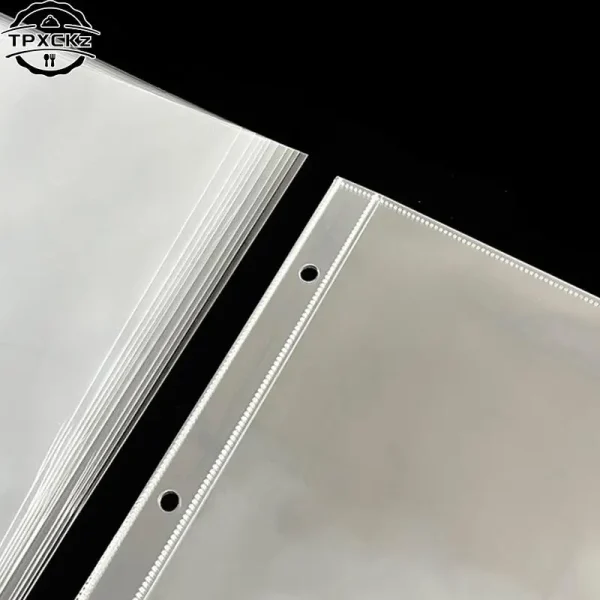 2 4 6 9 Pockets PVC Free10 Pack A4 Photo Album Clear Sleeves  Toploader Photocard Postcard Binder Sheets Refill Pages 6