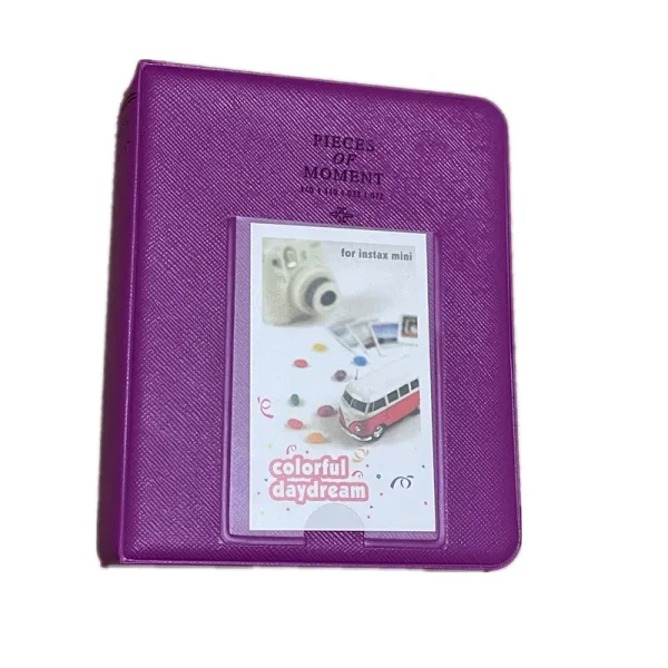 3 inch 64 Pockets For Polaroid Photo Album Mini Instant Picture Case Storage For Fujifilm Instax Mini Film 8 Korea Instax Album 4