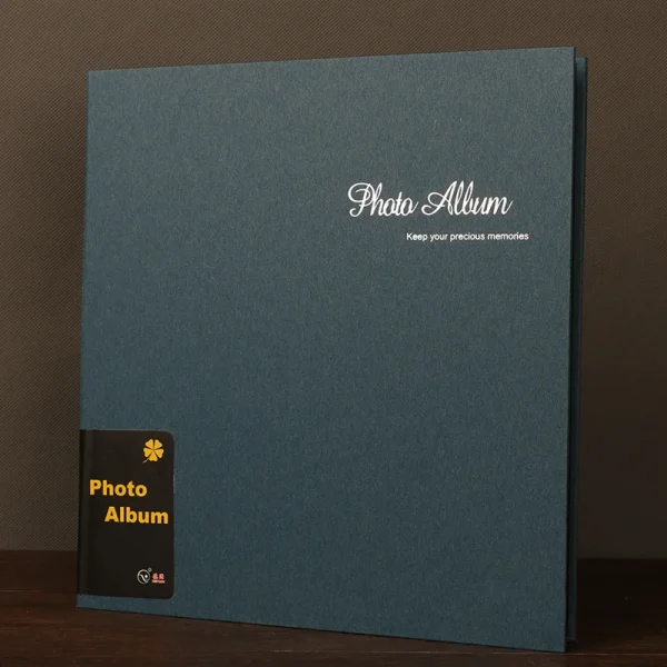 18 Inch Self Adhesive Film Covered Album Manual Picture Album Kid Growth Memorial Photo Album For Birthday Gift Lover Scrapbook 3