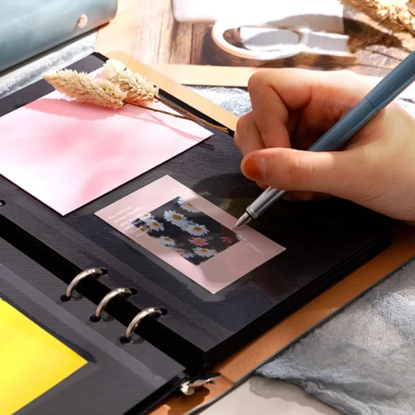 Photocard Photo Storage Couple Photo Album DIY Collection Book 30 Sheets Photocard Album Collect Book Card Picture Albums Gift 3