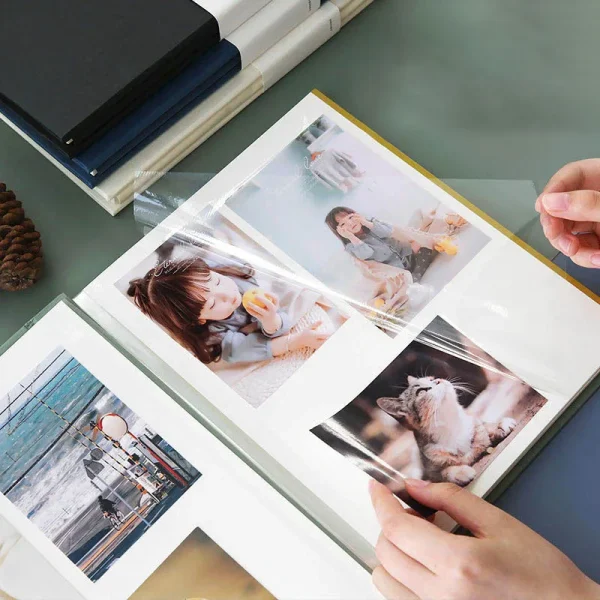 Wedding Photo Albums Paper Stickers for Photo Albums Binder Photocards Collect Book Self Adhesive Memory Fotos Picture Albums 4