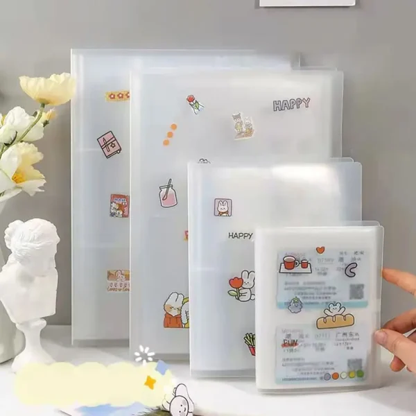 Transparent PVC Photo Album 3/4/5/6 Inch 80/160 Slots Picture Card Holder Creative Collect Book Idol Star Photocard Holder 1