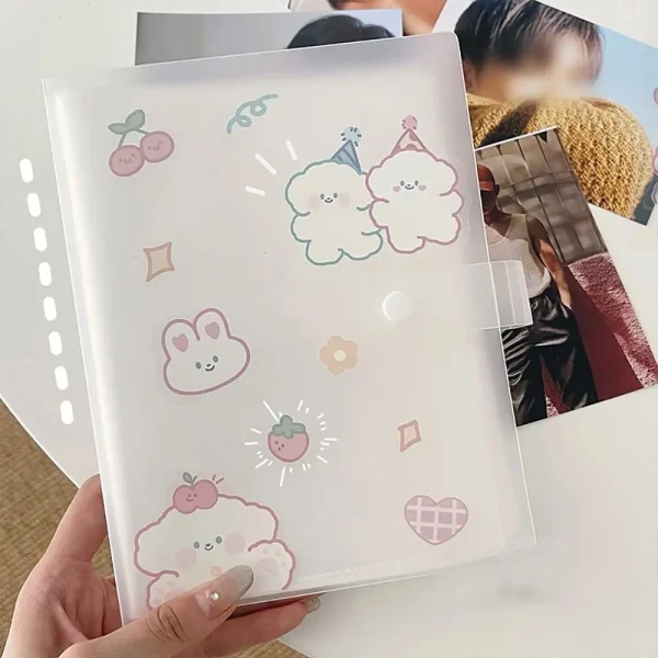 Transparent PVC Photo Album 3/4/5/6 Inch 80/160 Slots Picture Card Holder Creative Collect Book Idol Star Photocard Holder 4