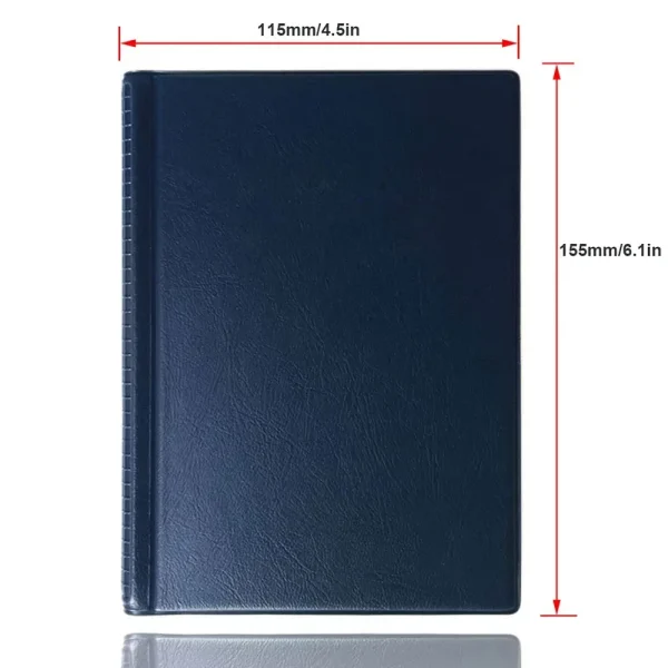 PU Leather Coin Album 10 Pages 120 Pockets Coin Album for Coins Pockets Commemorative Coin,medallions Badges Collection Book 3