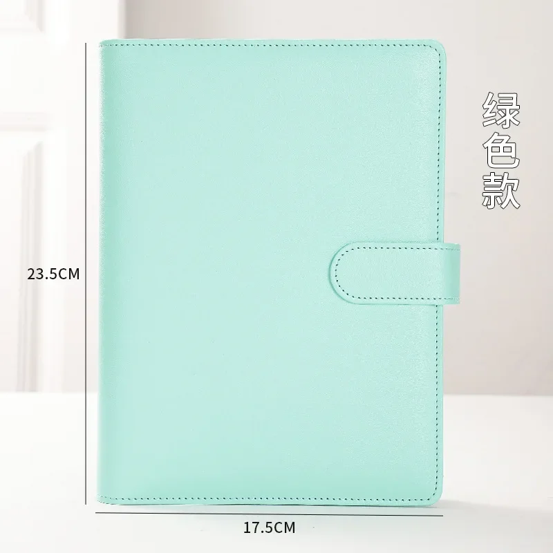 Green with 20 pages