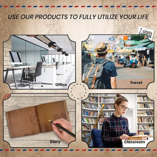 1/2PCS DIY Handmade Photo Album Scrapbook Our Adventure Book Retro Kraft Album Anniversary Wedding Memory Mother's Day Gift 5