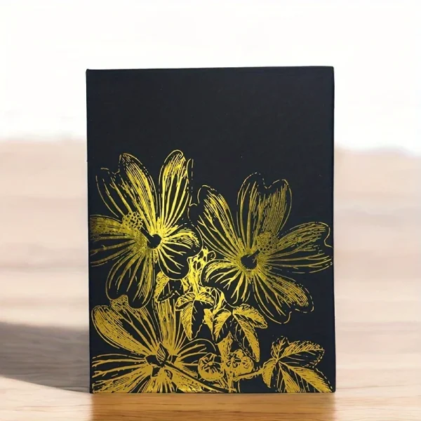 100-Photo 6-Inch Golden Rose Photo Album - Spacious Storage for Cherished Memories - Perfect for Family, Students, Wedding, Grad 3