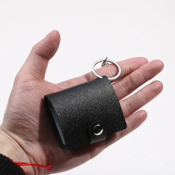 New 2-inch Holder Pockets Portable Certificate Photo Storage Portable Key Ring-10page-20 pocket DIY Mini Photo Album Keychain 2