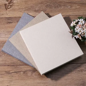 Linen Self-adhesive Laminating DIY Photo Album Album Viscose Album To Keep Memories of Making Precious Gifts Record Time 1