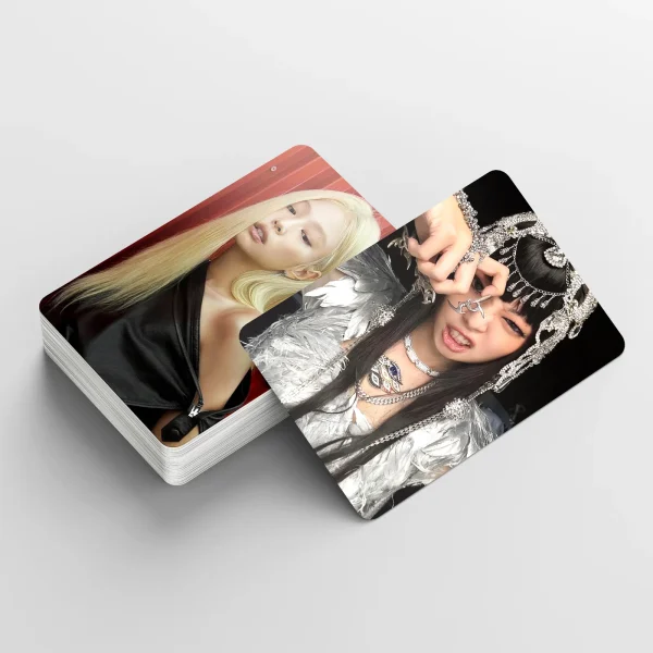 55Pcs/Box Kpop RUBY LIKE JENNIE SOLO Lomo Card New Ablum HD Photo Print Pictures Photocard For Fans Collection Postcards Gifts 5