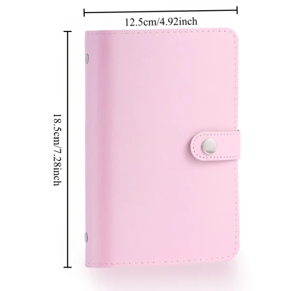 100 Envelopes Savings Money Book Banknote Album Money Holder Album Cash Collect Book Money Saving Organizer Photocard Holder 6