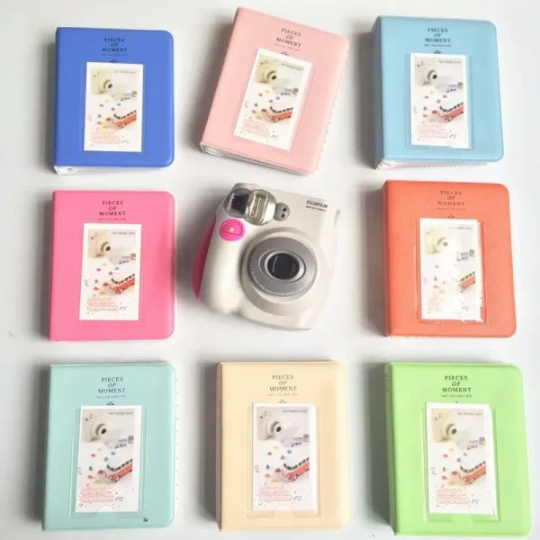 64 Pockets Photo Album Mini Instant Picture Case Storage for Fujifilm Instax Mini Film 8  Korea Instax Album Fotografia 3