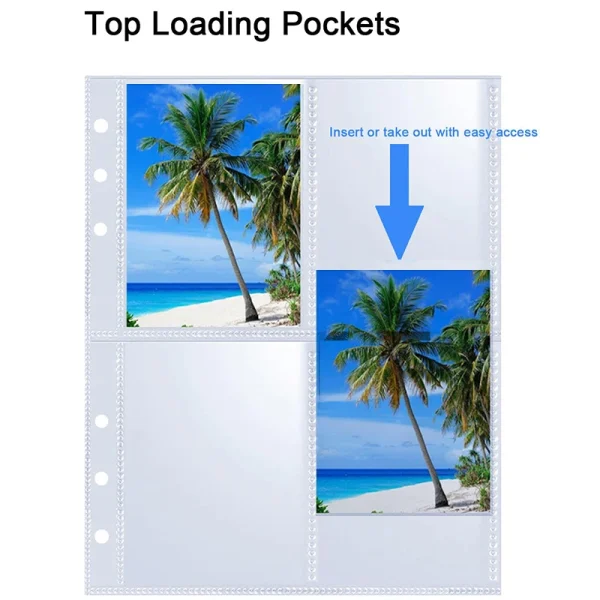A5 PU Leather Photo Album INS Multi-pockets Kpop Photocard Binder Photo Card Holder Card Collect Book Photo Binder Cover 포카 바인더 6