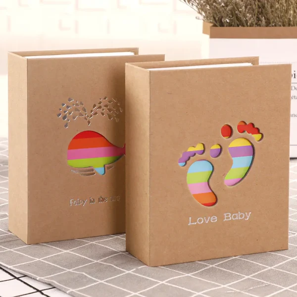 100 Pockets 6 Inch Photo Album Picture Storage Frame For Kids Children Gift Scrapbooking Picture Case Photo Album 6
