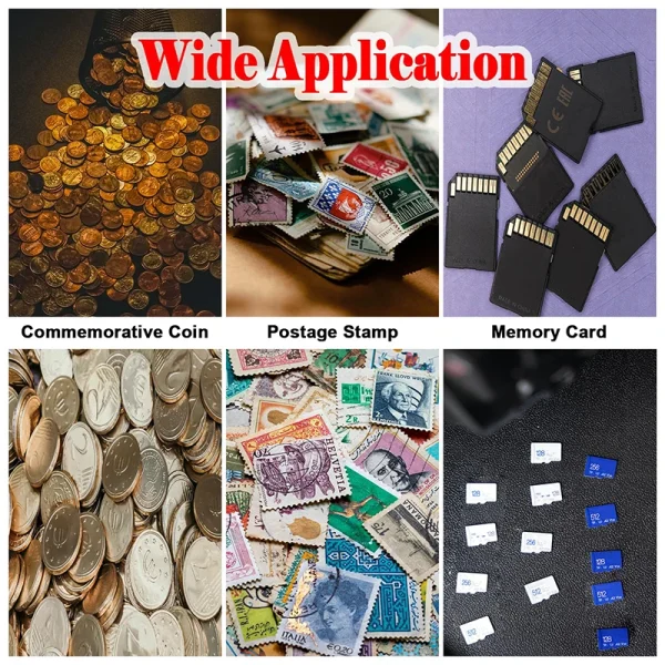 120/360 Pockets Coin Collection Book 10/20 Pages Coin Collection Holder Album Commemorative Coin Organizer Storage 2
