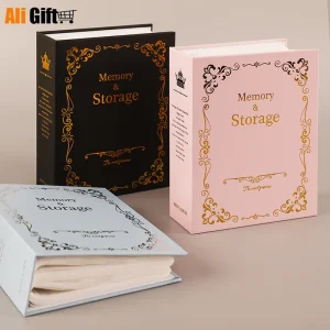 100 Pockets 6 Inch Photograph Storage Scrapbooking Picture Case Photo Album Frame for Kids Children 1