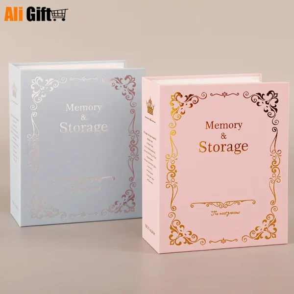 100 Pockets 6 Inch Photograph Storage Scrapbooking Picture Case Photo Album Frame for Kids Children 3