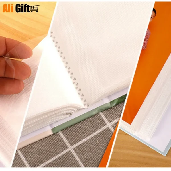 100 Pockets 6 Inch Photograph Storage Scrapbooking Picture Case Photo Album Frame for Kids Children 5