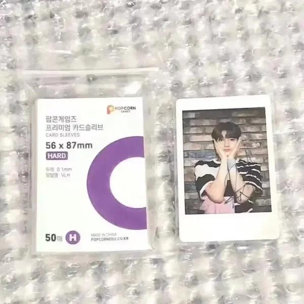 Card Film Photo Card Supplies Photocards Kpop Binder Photocard Holder Scratch-free Transparent Photographs Album Packaging Home 4