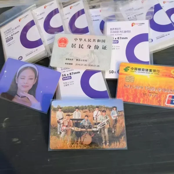Card Film Photo Card Supplies Photocards Kpop Binder Photocard Holder Scratch-free Transparent Photographs Album Packaging Home 5