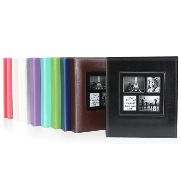 Album 4x6 500 Pocket Photos,Large Capacity Family Wedding Album Holds 500 Horizontal and Vertical Photos 6