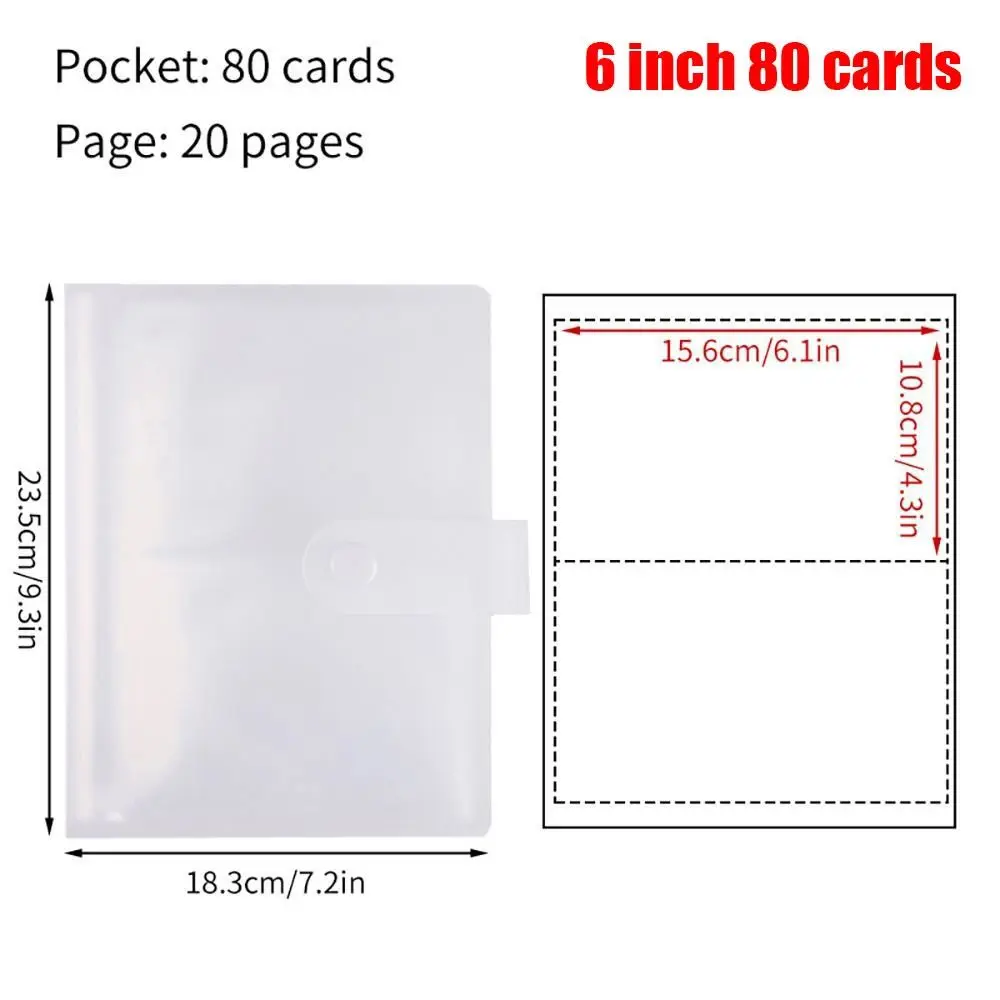 6 Inch 80 Cards